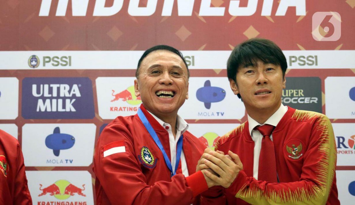 Peresmian Shin Tae Yong jadi pelatih Indonesia
